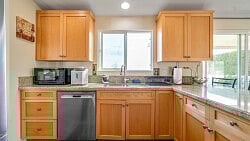 Microwave and Ice Maker