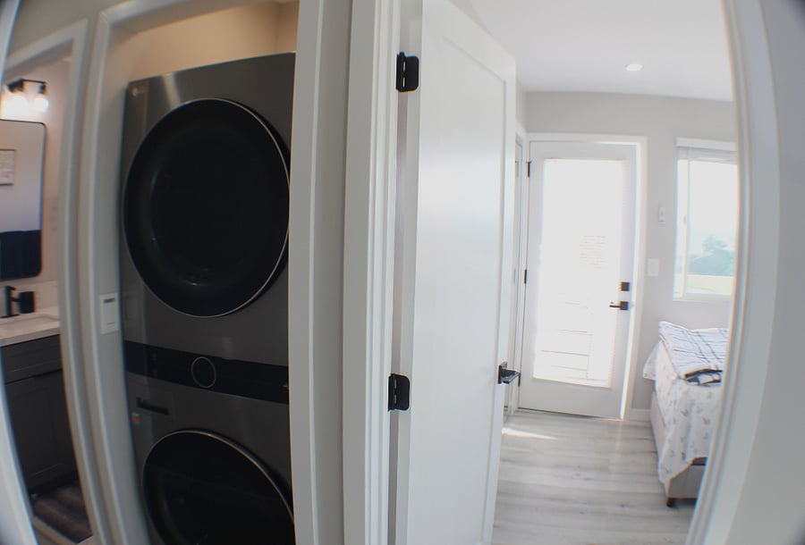 Laundry on second floor