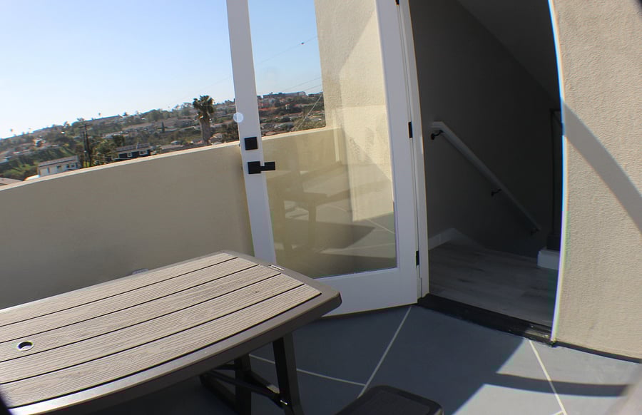 Deck entrance