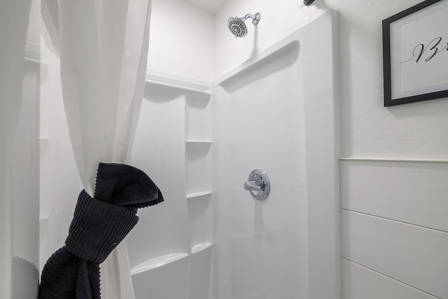 Shower with lots of water pressure!