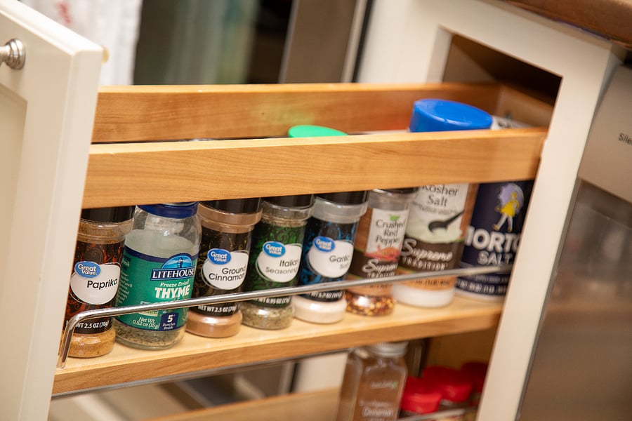 Kitchen - Starter spices provided by host