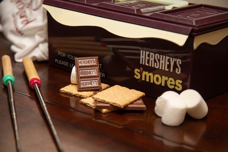 Kitchen - s'mores kit ... because there is an outdoor fireplace..