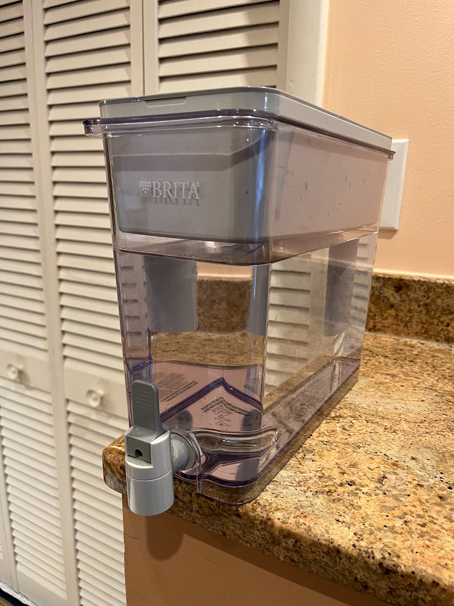 Large Brita water jug.