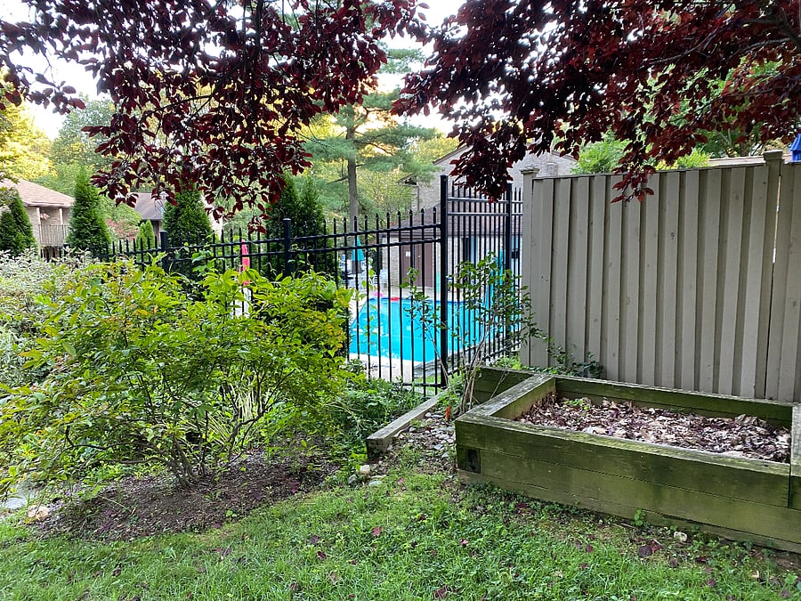 Small HOA swimming pool behind patio that closes at 7:30pm, opens no earlier than 11am. This is a small community (53 units) with great families. No loud parties! No swimming lanes. It is too small. Nice to read by and take a dip to cool off. Lifeguard present. Food and non alcoholic beverages allowed, which is unusual for HOA pools. Many people have food delivered! Enjoy!