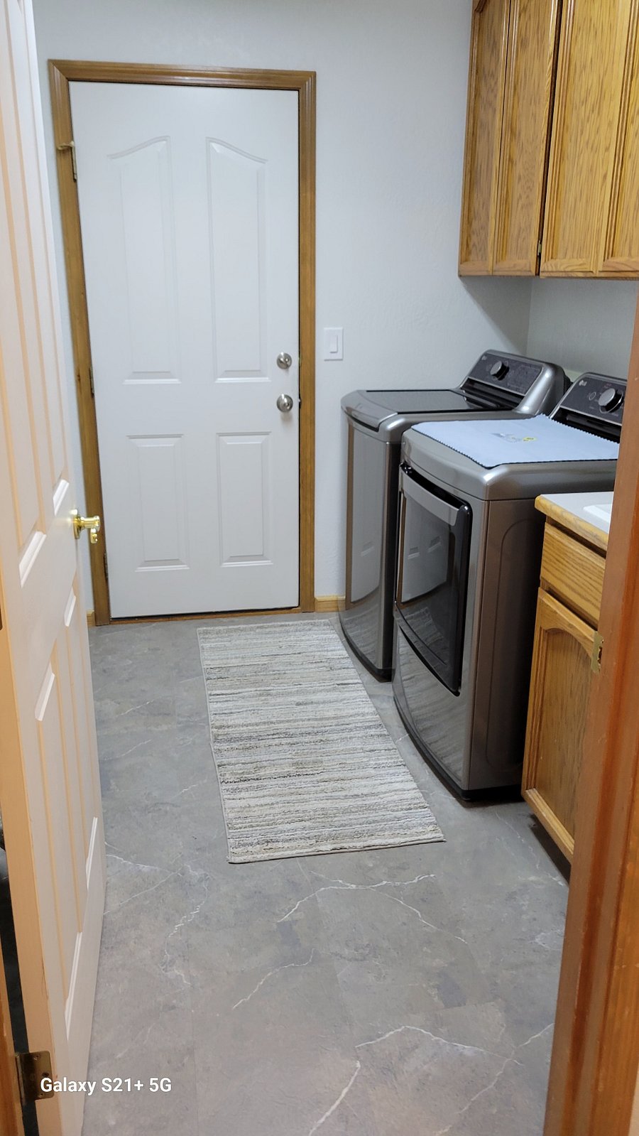 Laundry Room, New LG Washer and Dryer