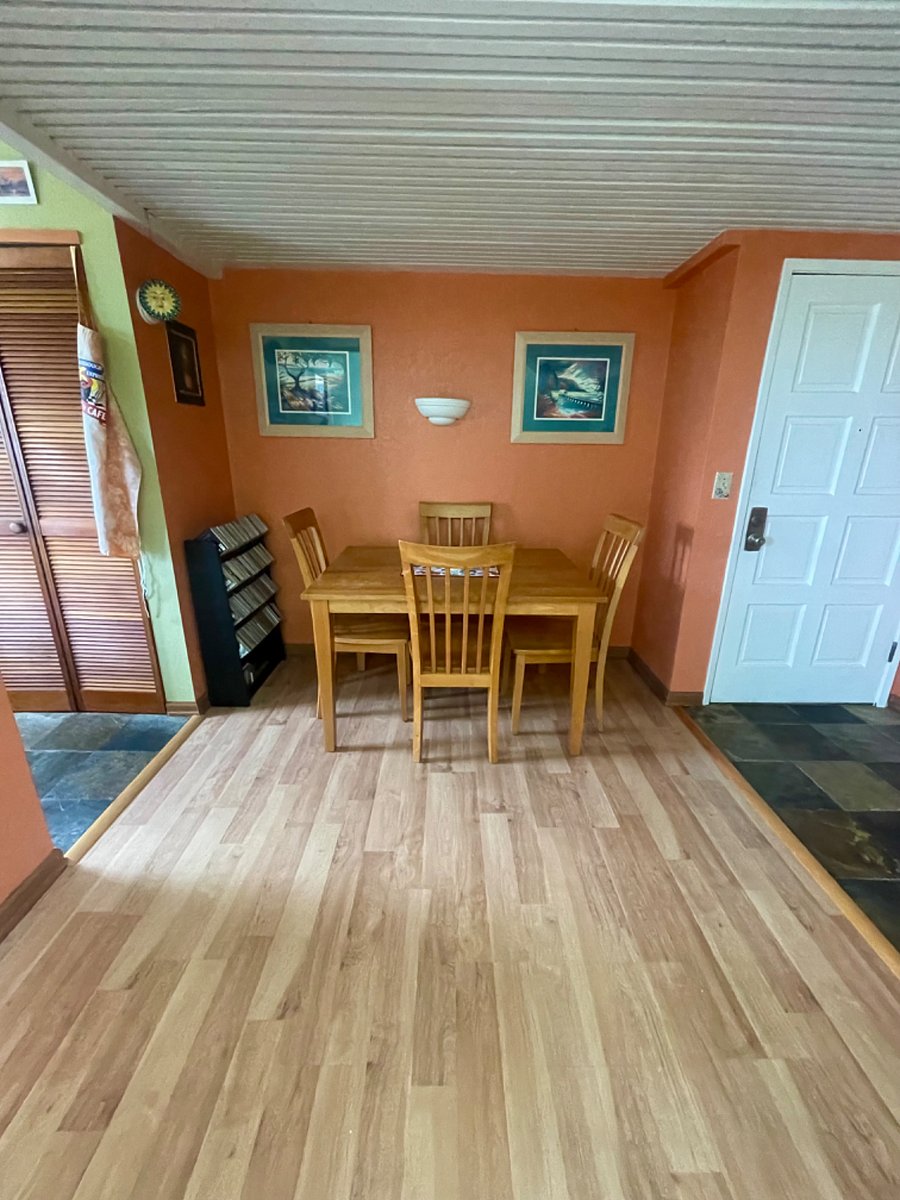 Dining area but I prefer meals on the lanai looking at the ocean