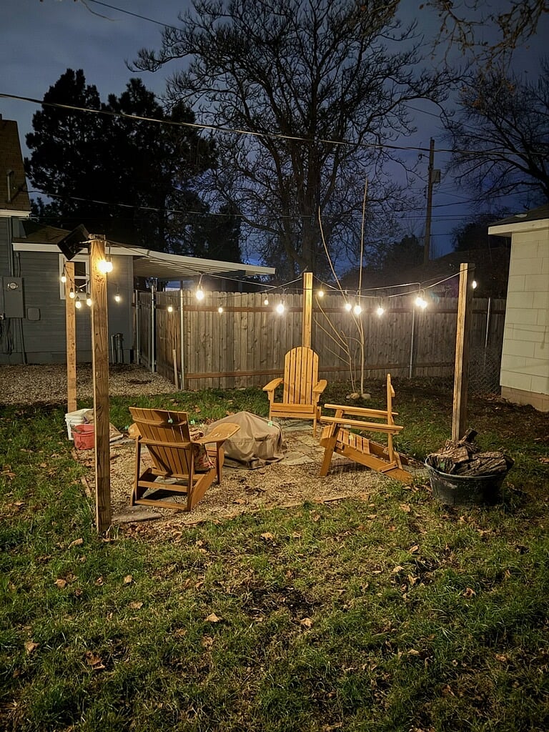 Community space for Woodlawn properties.