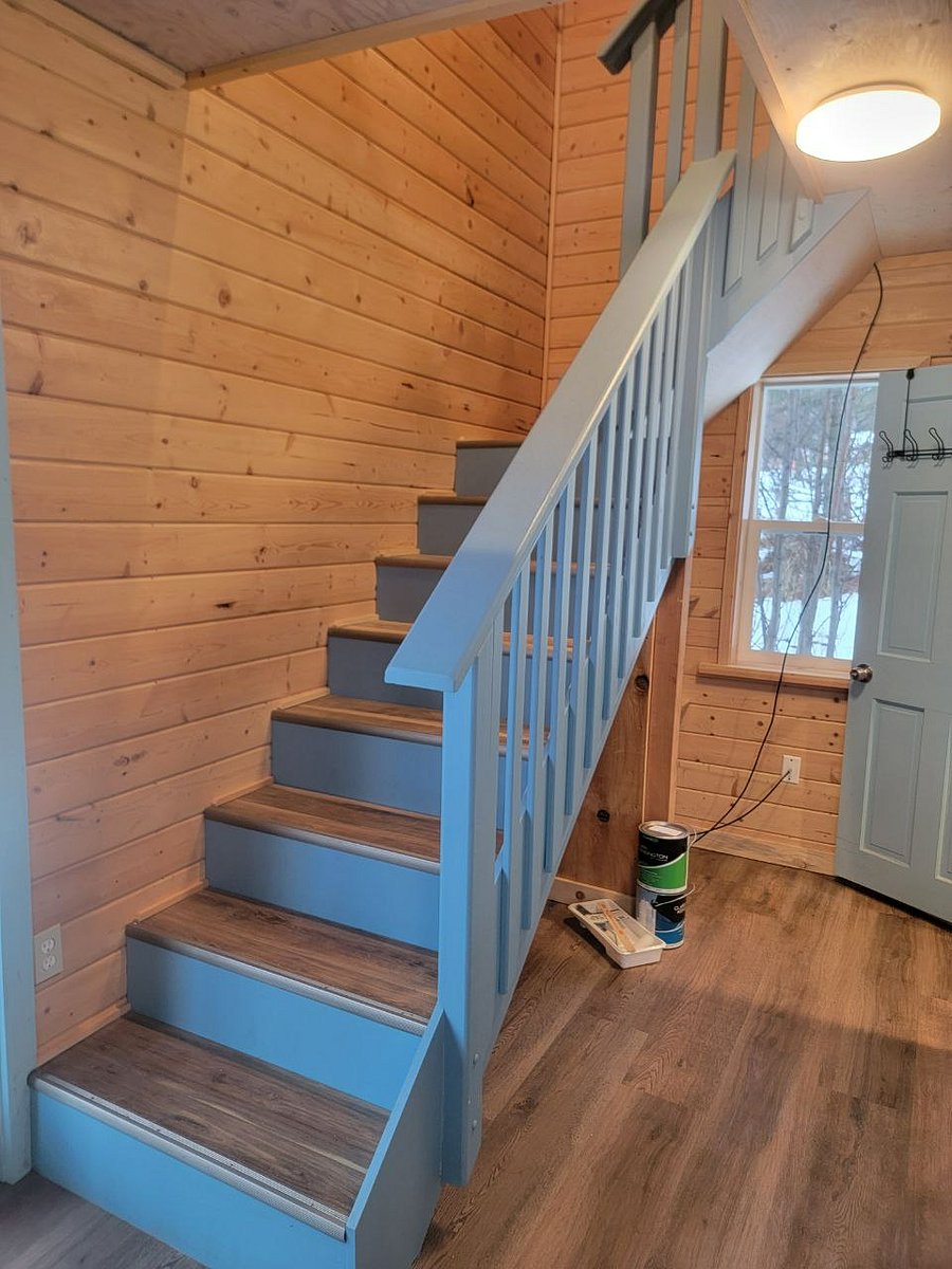 Stairs to the loft