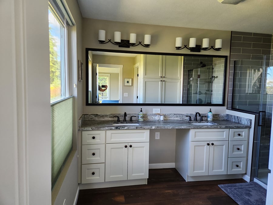 Master bathroom.