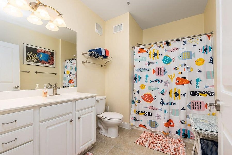 large full bath attached to Owner's Suite