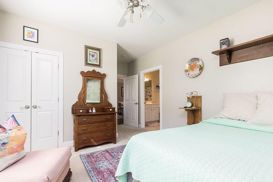 Very large walk-in closet