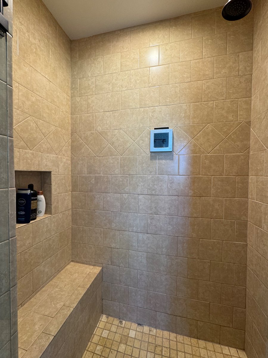Master bathroom shower