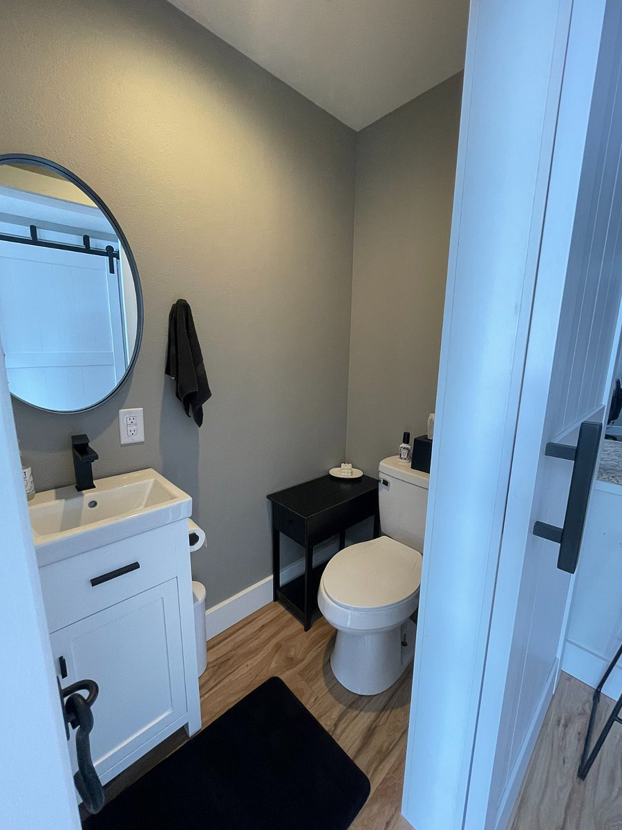 Downstairs half bath