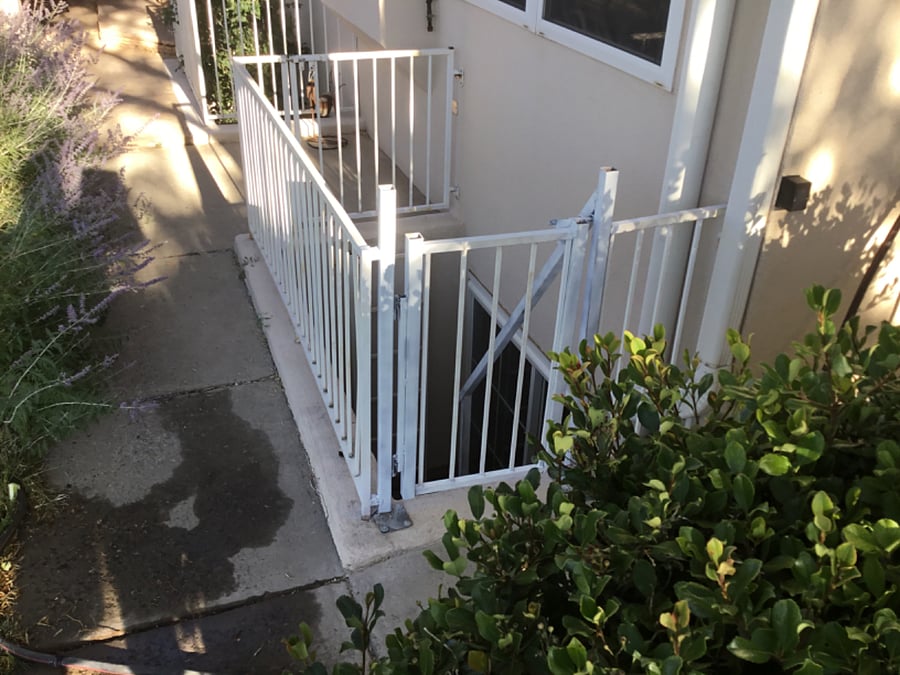 Outside Entry to Window