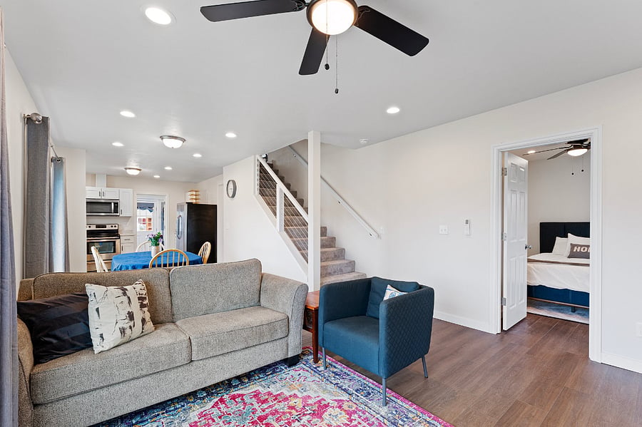 Master Door entry off living room