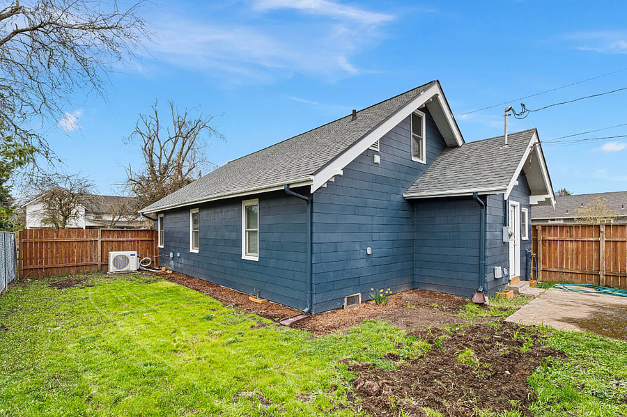 Fenced Back and Side Yard
