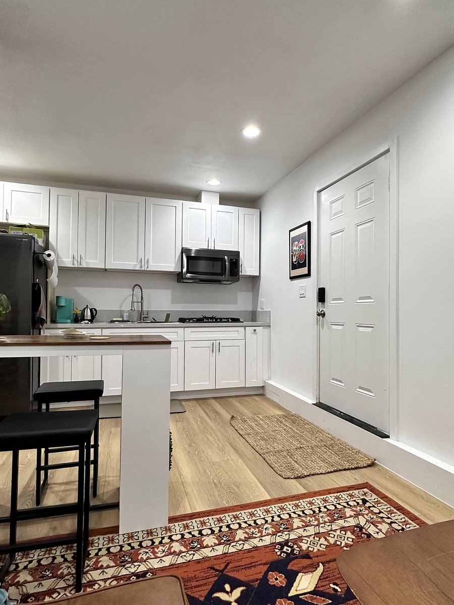 View of the entrance from the living room