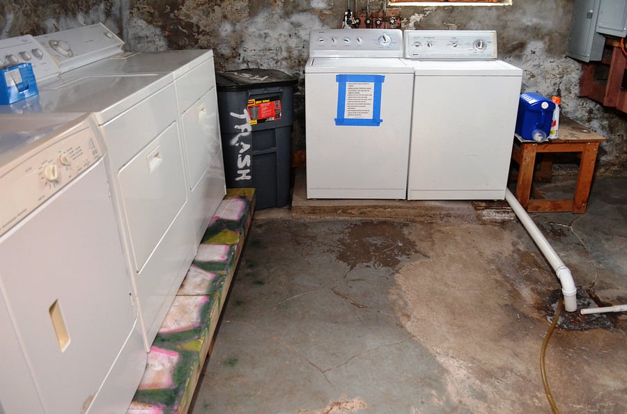 FREE Laundry Machines Located In The Basement. This Space Is Shared With The Four Apartments In The Building. 