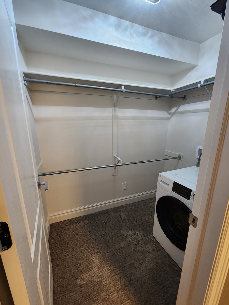 Laundry and Full Closet
