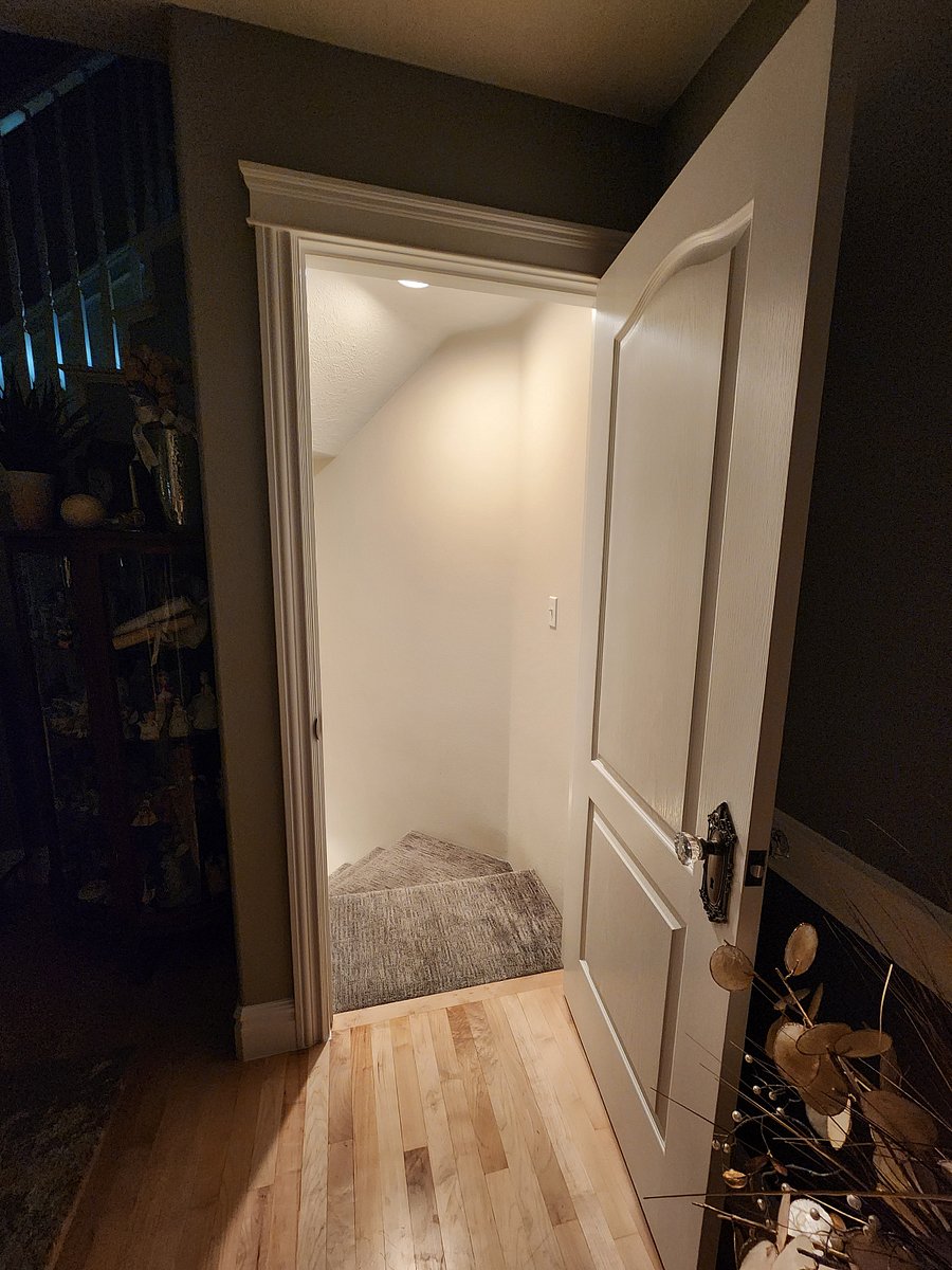 Private entry to the apartment from the main house.