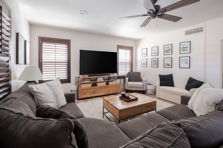 Smart TV in living room