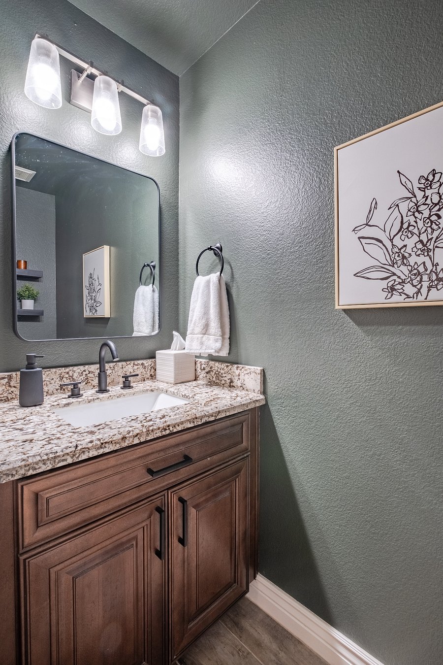 Downstairs half bathroom
