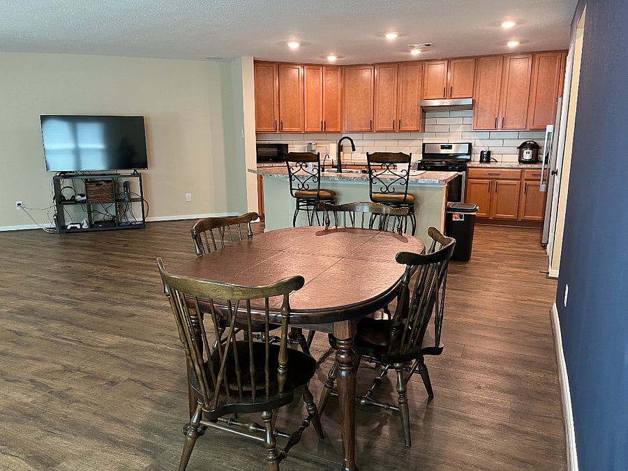 Dining Area and Kitchen
