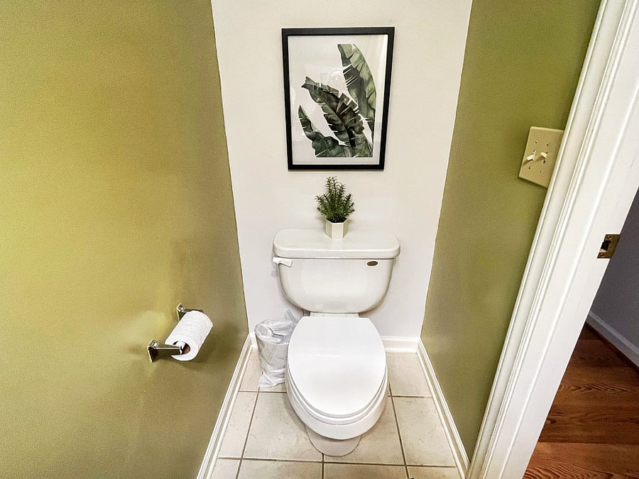 First Floor Half Bathroom