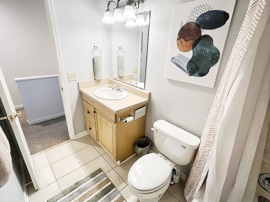 Full Bathroom on Second Floor