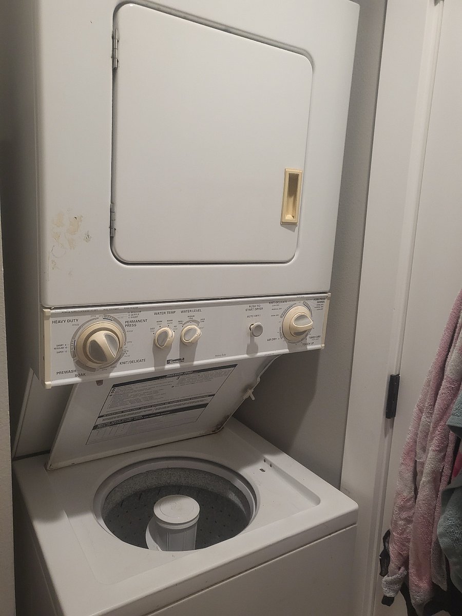 Staker washer and dryer