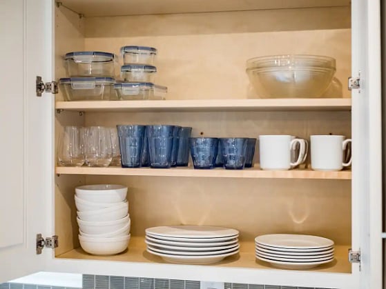 This kitchen is fully stocked!