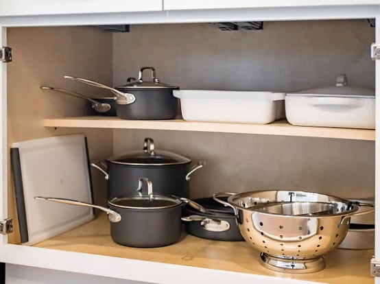This kitchen is fully stocked!