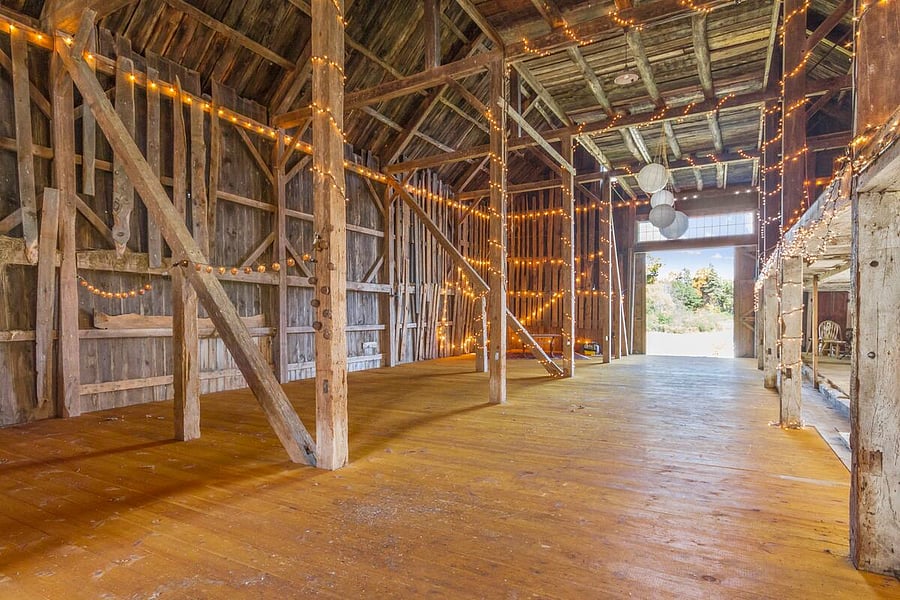 1803 post and beam barn! Church-like space