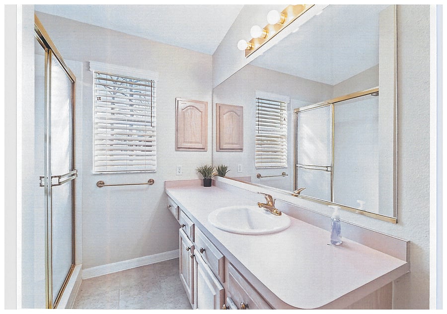 Master bathroom