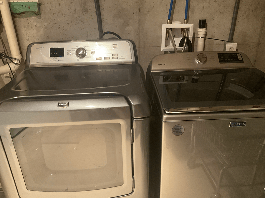 Private, in unit washer and dryer