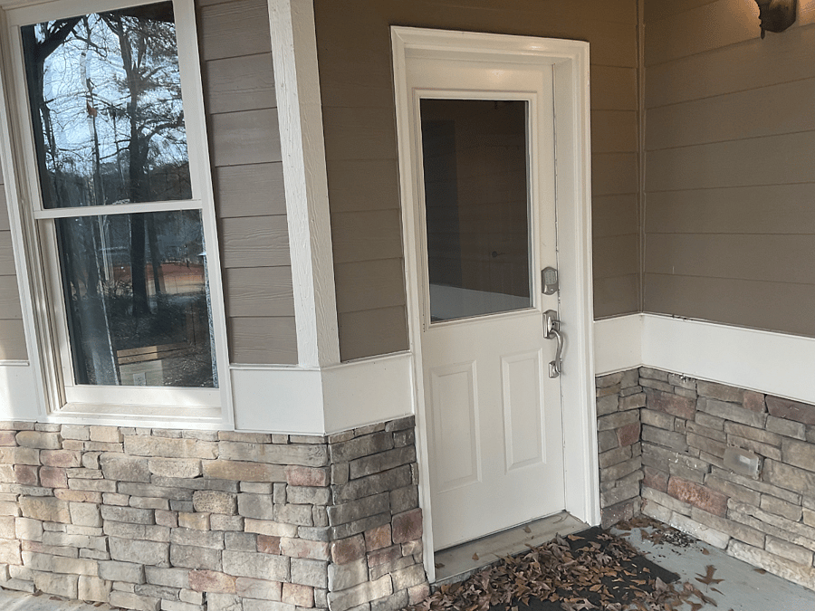Private Entry with smart lock