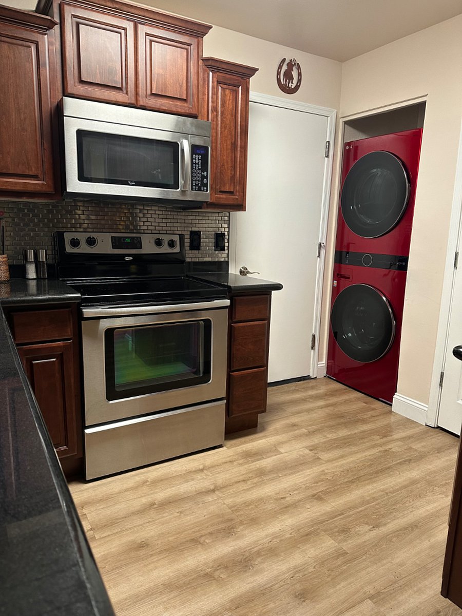 New LG wash center.