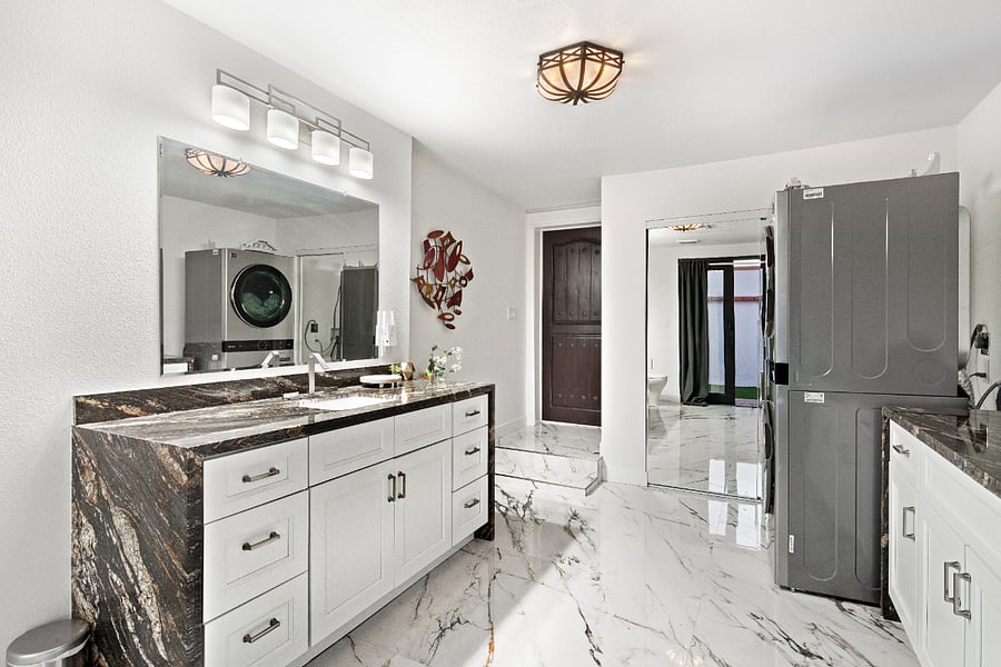 Laundry area