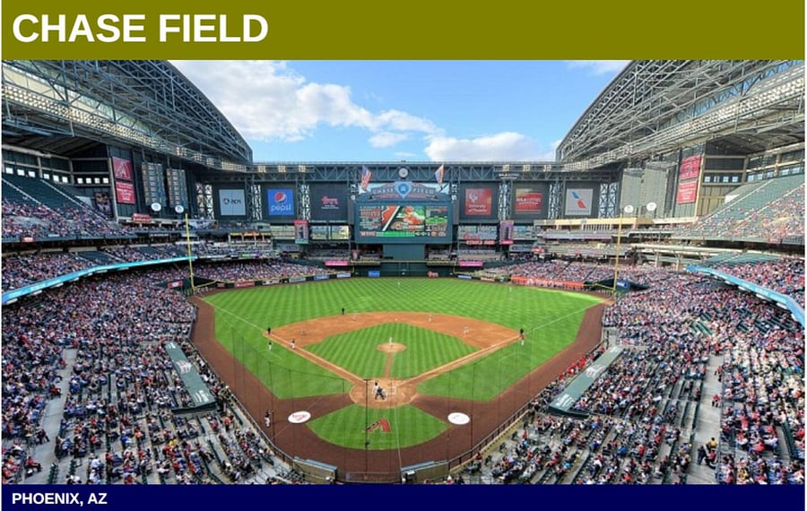 5 Mins to CHASE field