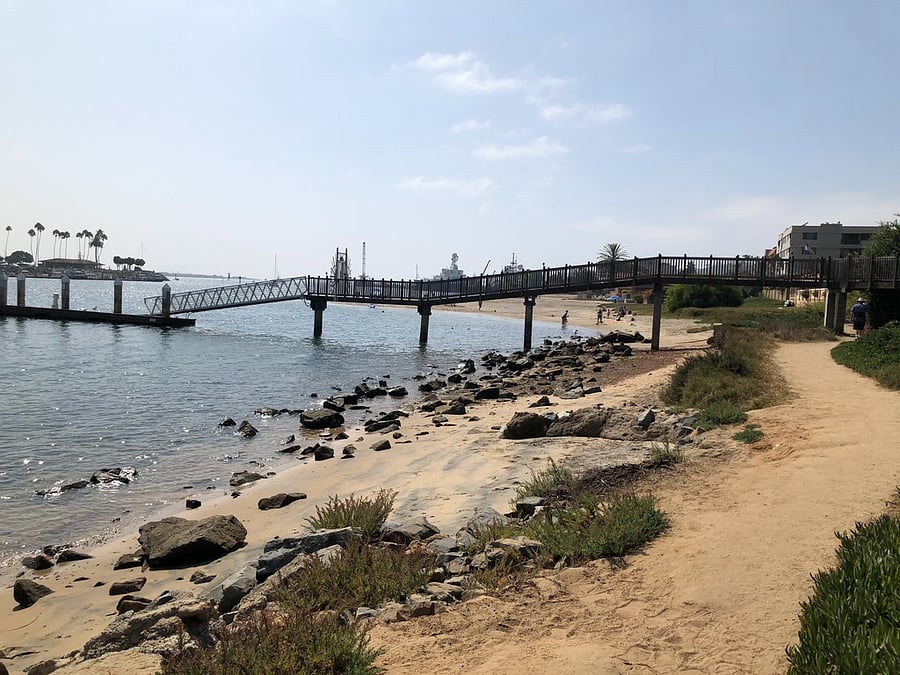 Bessemer Path leading to Kellogg Beach