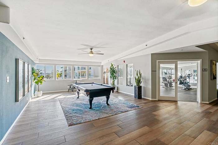 Sharpen your pool game in the rec room