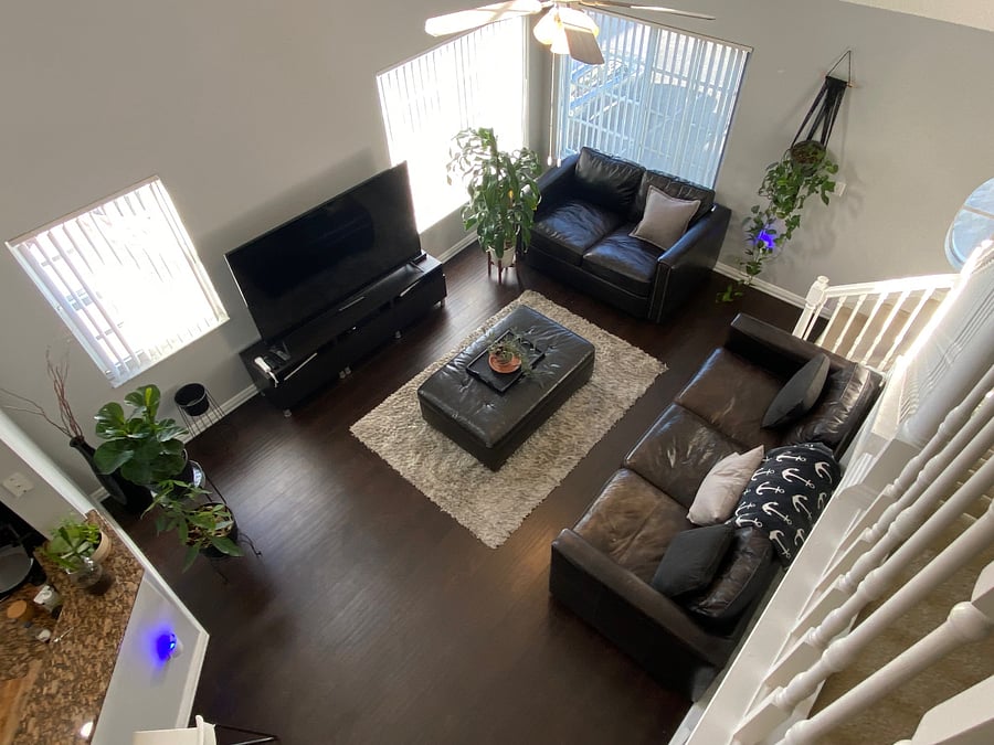 Living Room from the Loft