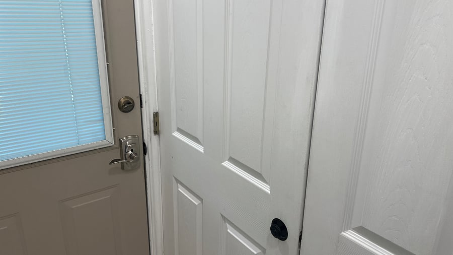 Entry way into Laundry