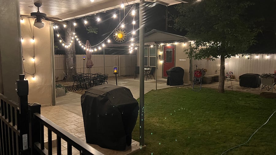 BBQ and back to main House