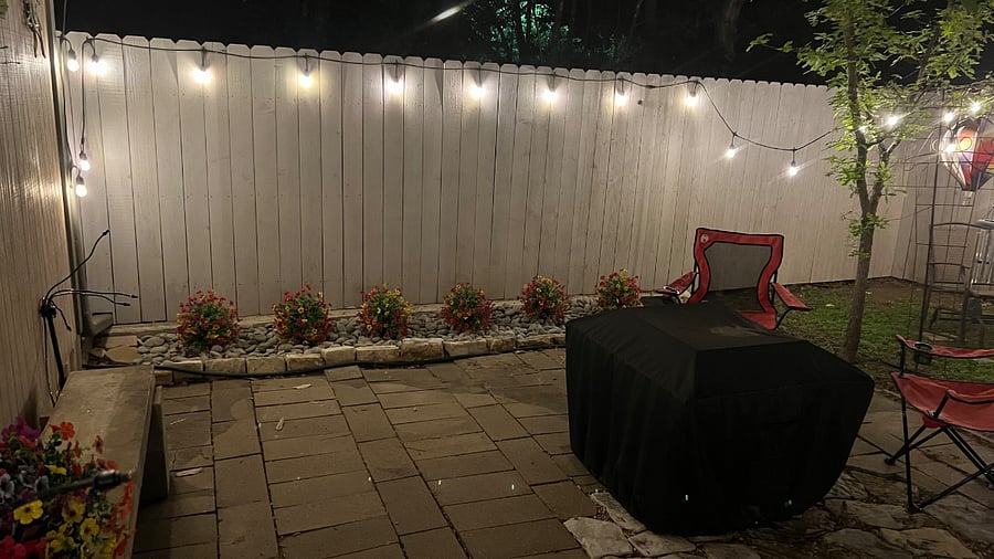 fire pit (shared area)