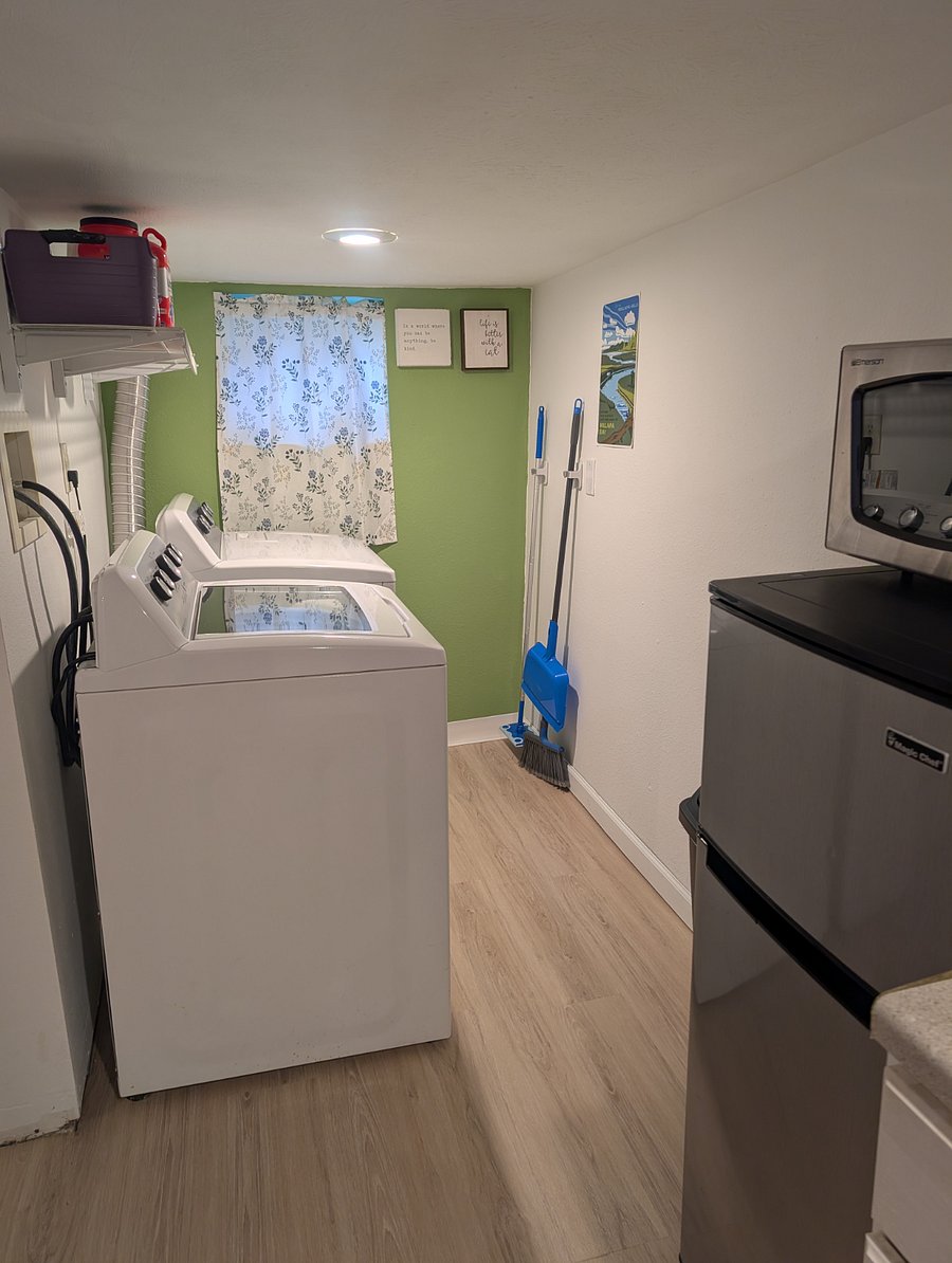 Shared laundry area
