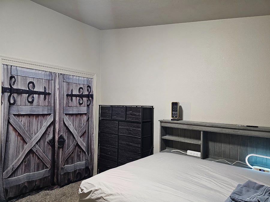 Master bedroom closet