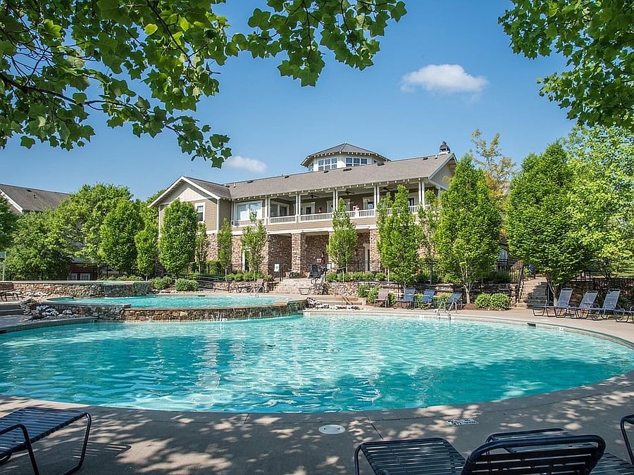 clubhouse and pools