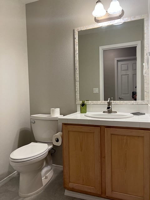 Woodland Traveler Lodging - Additional Powder bathroom traveler common areas