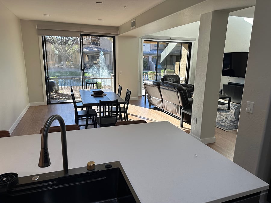 Kitchen, looking to Dining Area